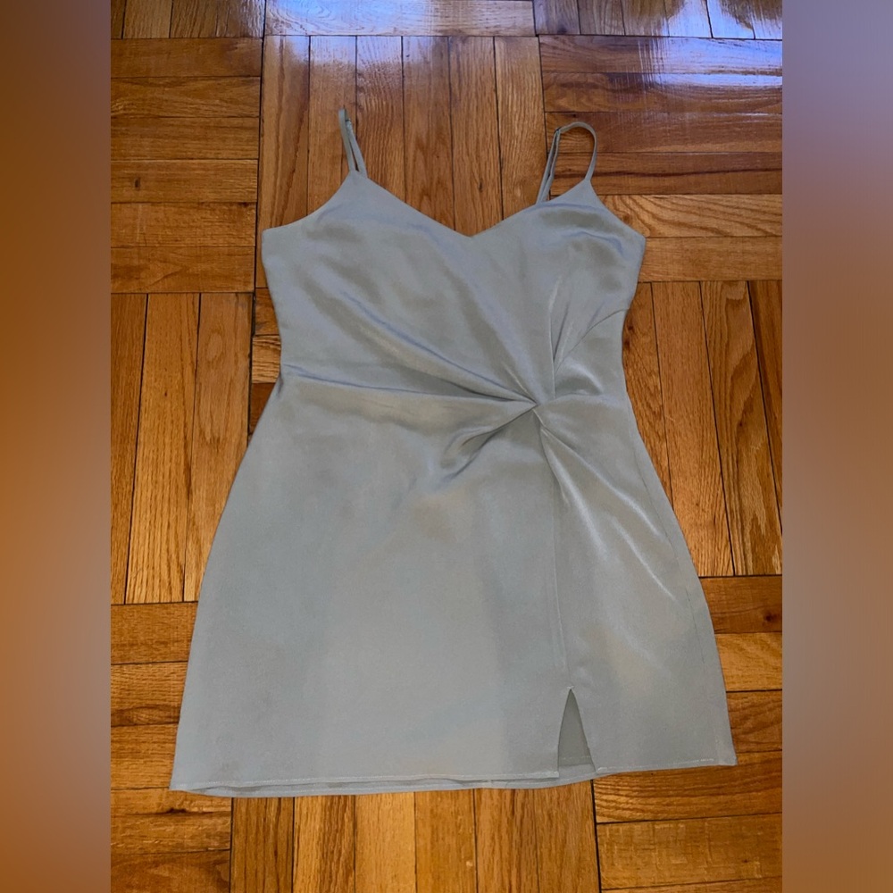 Abercrombie & Fitch Mini Sage Dress